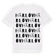 Härlöv ordlek t-shirt