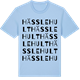 Blue Soul t-shirt med Hässlehult ordlek t-shirt