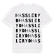 White t-shirt med Hassleryd ordlek t-shirt