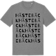 Mid Heather Gray t-shirt med Hästebäck ordlek t-shirt