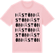 Pink Cotton t-shirt med Hästön ordlek t-shirt