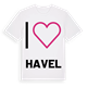 Jag älskar Havel t-shirt stort tryck