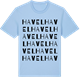 Blue Soul t-shirt med Havel ordlek t-shirt