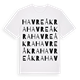 Havreåkra ordlek t-shirt