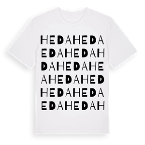 Heda ordlek t-shirt – ekologisk bomull t-shirt från Pinshirt