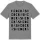 Mid Heather Gray t-shirt med Hederås ordlek t-shirt