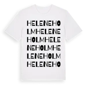 Heleneholm ordlek t-shirt – ekologisk bomull t-shirt från Pinshirt