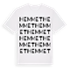 Hemmet ordlek t-shirt