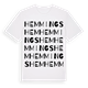 Hemmingshem ordlek t-shirt