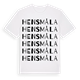 Hensmåla ordlek t-shirt