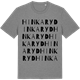 Mid Heather Gray t-shirt med Hinkaryd ordlek t-shirt