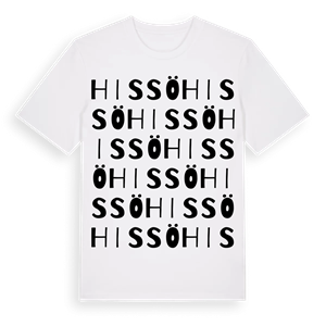 Hissö ordlek t-shirt – ekologisk bomull t-shirt från Pinshirt