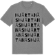 Mid Heather Gray t-shirt med Hjärtanäs ordlek t-shirt