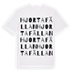 Hjortafällan ordlek t-shirt