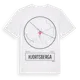 White t-shirt med Hjortsberga t-shirt