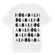 Högadal ordlek t-shirt