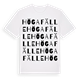 Högafälle ordlek t-shirt