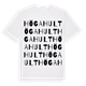 Högahult ordlek t-shirt