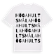 Högahultsmåla ordlek t-shirt