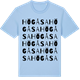 Blue Soul t-shirt med Högåsa ordlek t-shirt