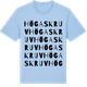 Blue Soul t-shirt med Högaskruv ordlek t-shirt