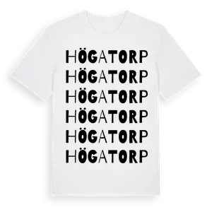 Högatorp ordlek t-shirt – ekologisk bomull t-shirt från Pinshirt