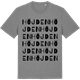 Mid Heather Gray t-shirt med Höjden ordlek t-shirt