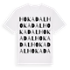 Hokadal ordlek t-shirt