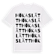 Hökaslätt ordlek t-shirt
