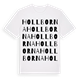 Hollborna ordlek t-shirt