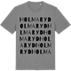 Mid Heather Gray t-shirt med Holmaryd ordlek t-shirt
