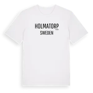 Holmatorp i Sverige t-shirt – ekologisk bomull t-shirt från Pinshirt