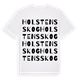 Holstensskog ordlek t-shirt