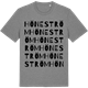 Mid Heather Gray t-shirt med Höneström ordlek t-shirt