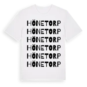 Hönetorp ordlek t-shirt – ekologisk bomull t-shirt från Pinshirt
