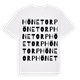 White t-shirt med Hönetorp ordlek t-shirt