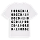 Horgedal ordlek t-shirt