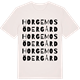 Vintage White t-shirt med Horgemo Södergård ordlek t-shirt