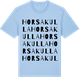 Blue Soul t-shirt med Horsakulla ordlek t-shirt