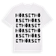 Hörset ordlek t-shirt