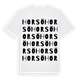 Horsö ordlek t-shirt