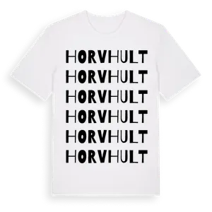Horvhult ordlek t-shirt – ekologisk bomull t-shirt från Pinshirt