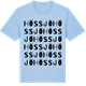 Blue Soul t-shirt med Hössjö ordlek t-shirt