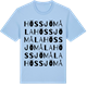Blue Soul t-shirt med Hössjömåla ordlek t-shirt
