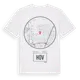 White t-shirt med Hov t-shirt