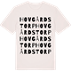 Vintage White t-shirt med Hovgårdstorp ordlek t-shirt
