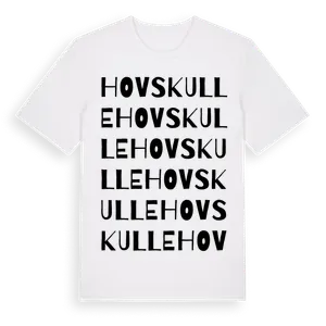 Hovskulle ordlek t-shirt – ekologisk bomull t-shirt från Pinshirt