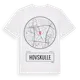 White t-shirt med Hovskulle t-shirt