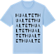 Blue Soul t-shirt med Hualtet ordlek t-shirt