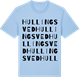 Blue Soul t-shirt med Hullingsved ordlek t-shirt